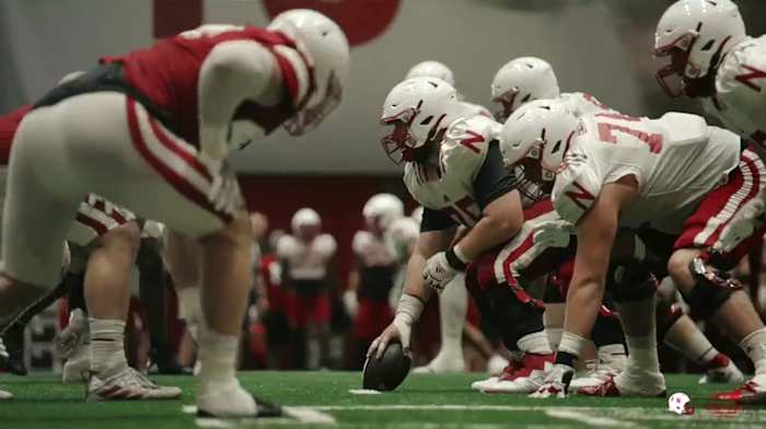 2022.08.06 scrimmage offensive line